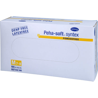 PEHA-SOFT Syntex Unters.Handsch.unste.pud.frei M 100 St