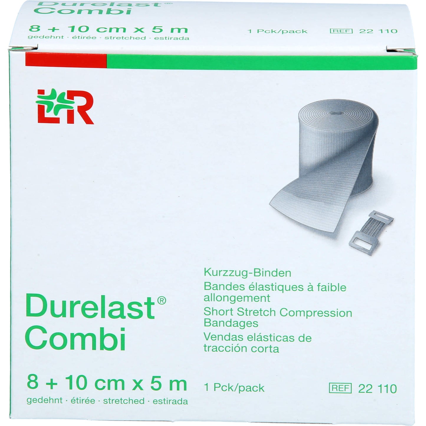 DURELAST Binde Combi 8 cmx5 m+10 cmx5 m 2 St