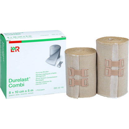 DURELAST Binde Combi 8 cmx5 m+10 cmx5 m 2 St