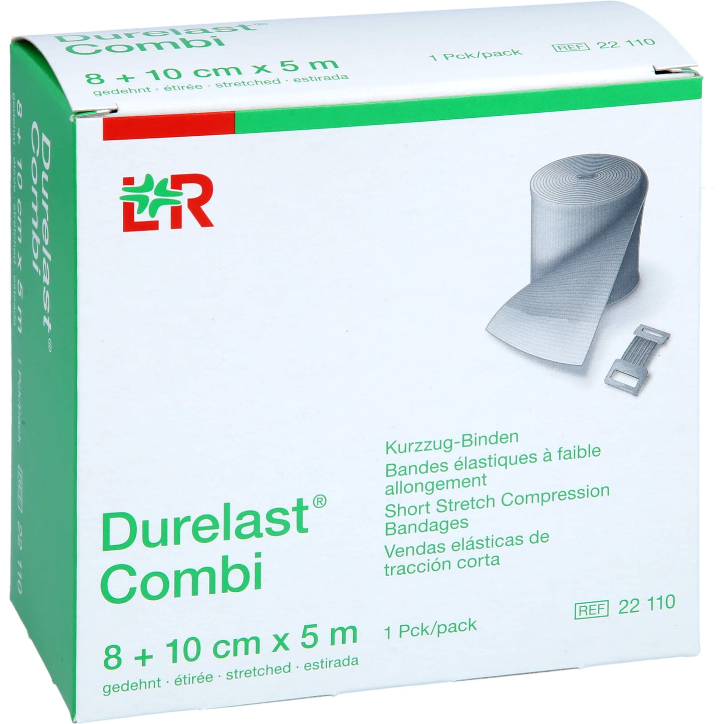 DURELAST Binde Combi 8 cmx5 m+10 cmx5 m 2 St