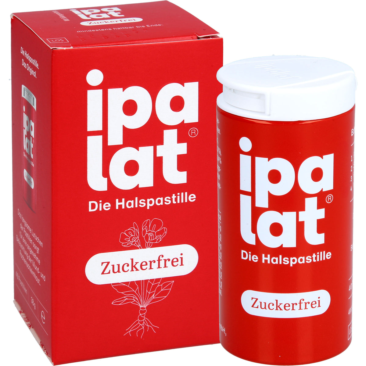 IPALAT Halspastillen zuckerfrei 40 St