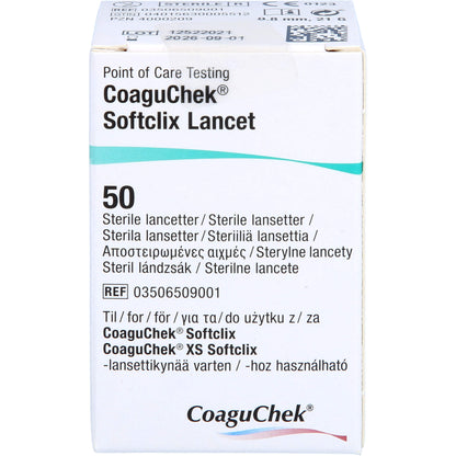 COAGUCHEK Softclix Lancet 50 St