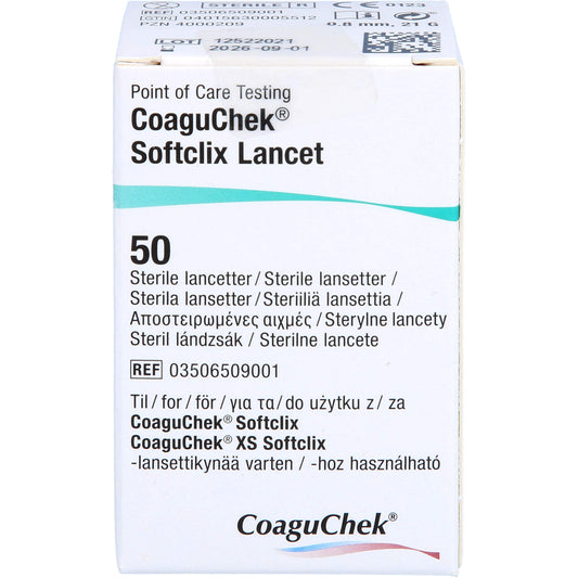 COAGUCHEK Softclix Lancet 50 St