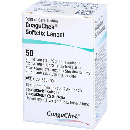 COAGUCHEK Softclix Lancet 50 St