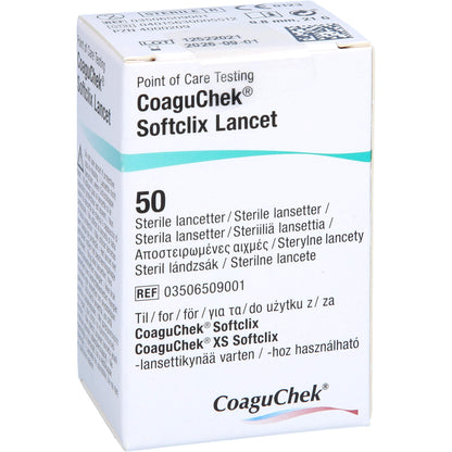 COAGUCHEK Softclix Lancet 50 St