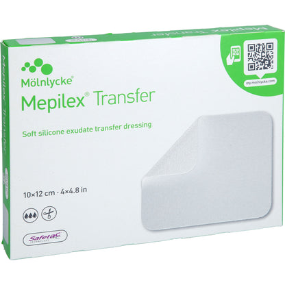 MEPILEX Transfer Schaumverband 10x12 cm steril 5 St