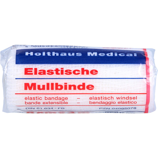 MULLBINDEN elastisch 8 cmx4 m 1 St