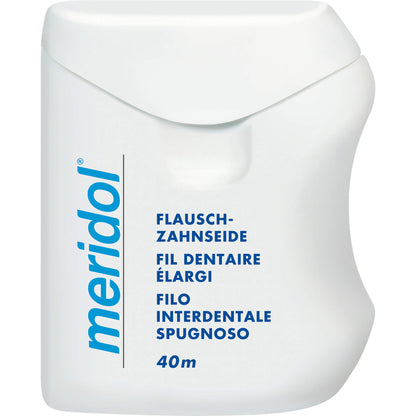 MERIDOL Flausch Zahnzeide gewachst 40 m
