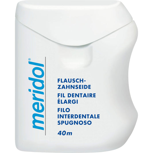 MERIDOL Flausch Zahnzeide gewachst 40 m