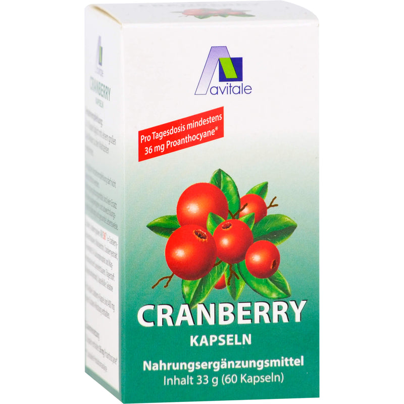 CRANBERRY KAPSELN 400MG 60 St