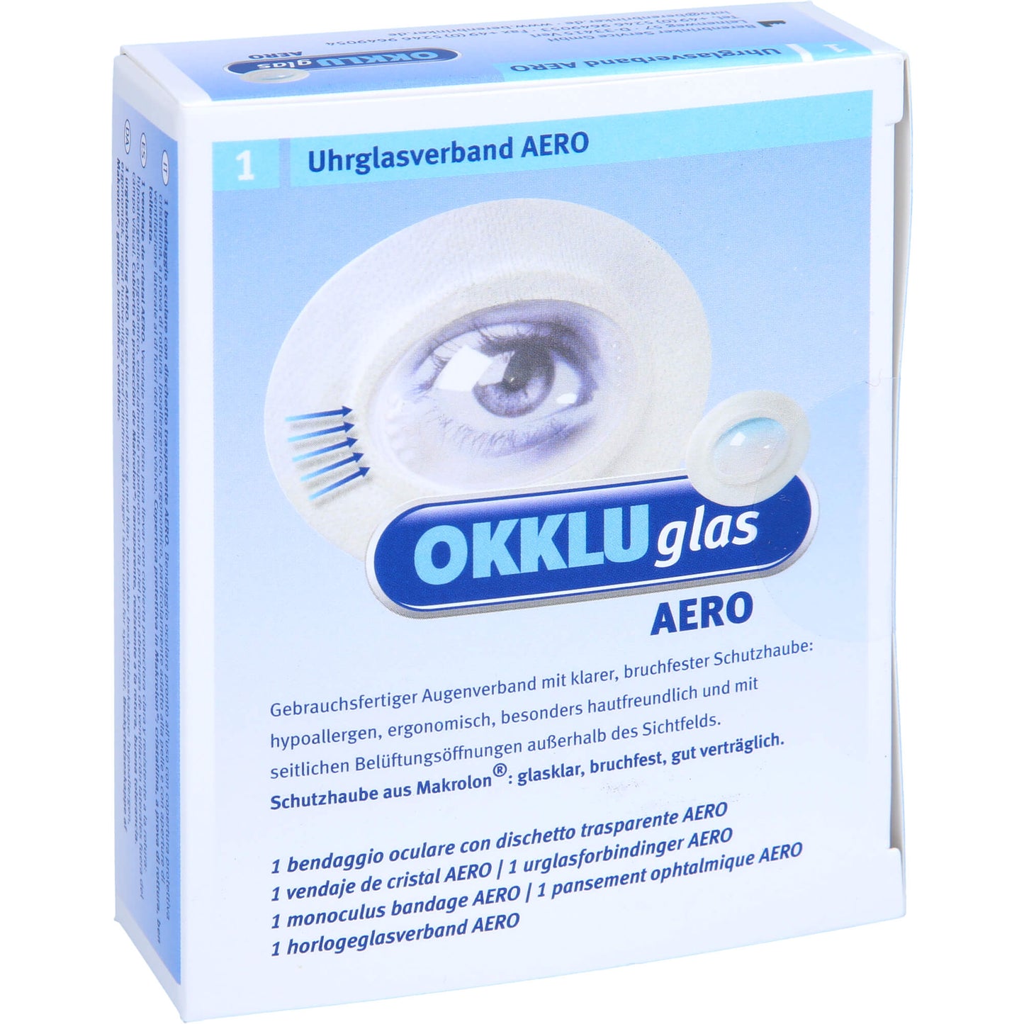 OKKLUGLAS AERO Uhrglasverband 1 St
