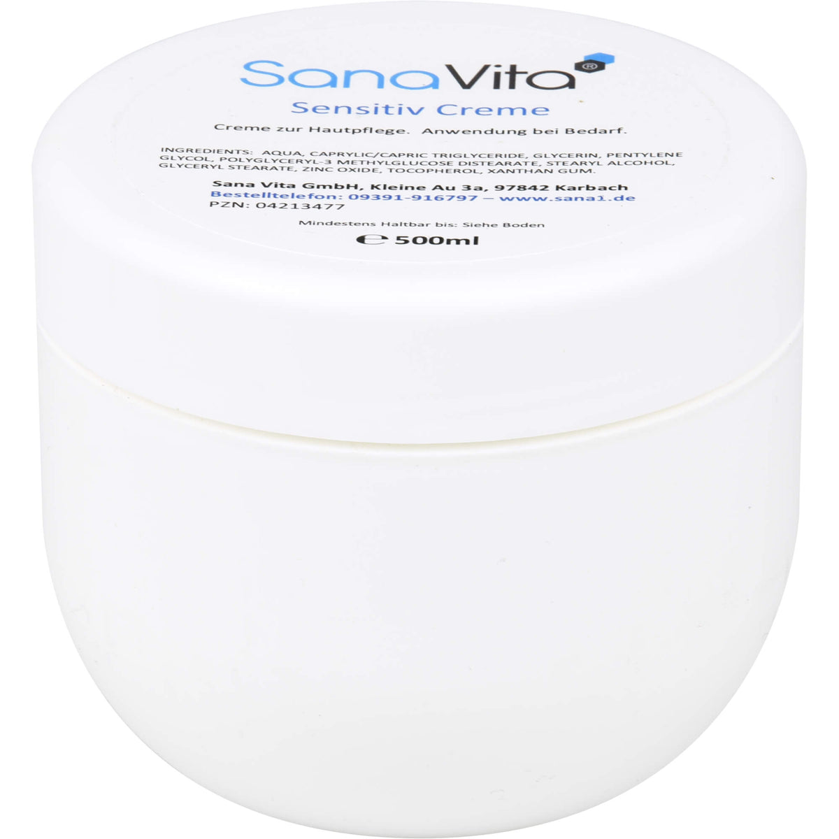 SANA VITA Sensitiv Creme 500 ml