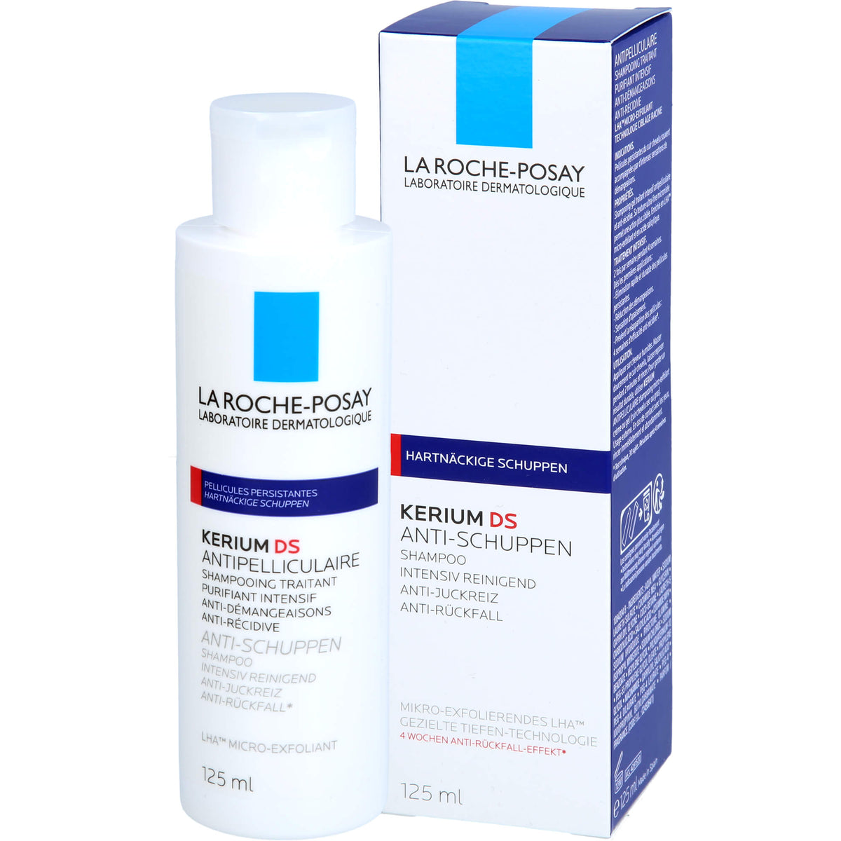 ROCHE-POSAY Kerium Intensivkur b.Schuppen Shampoo 125 ml