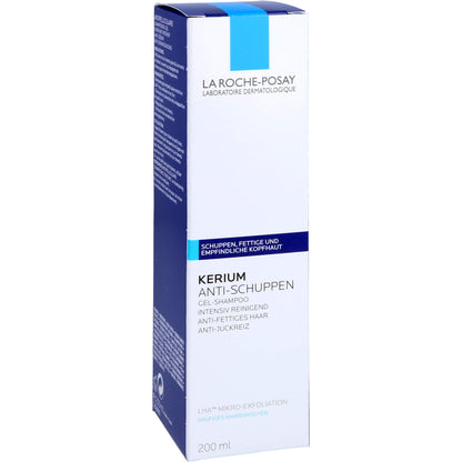 ROCHE-POSAY Kerium fettige Haut Gelshampoo 200 ml