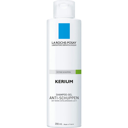 ROCHE-POSAY Kerium fettige Haut Gelshampoo 200 ml
