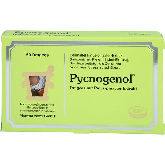 PYCNOGENOL KIEFERNRINDENEXTRAKT Pharma Nord Drag. 60 St