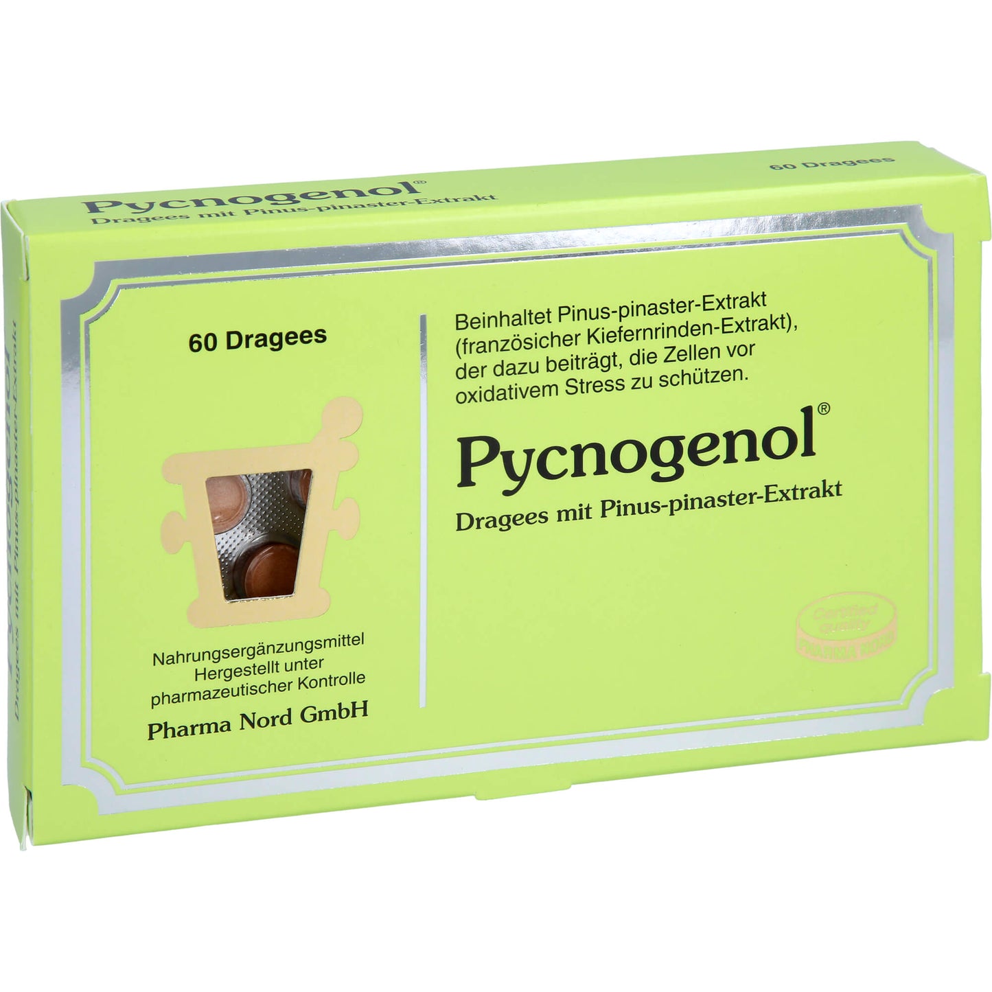 PYCNOGENOL KIEFERNRINDENEXTRAKT Pharma Nord Drag. 60 St