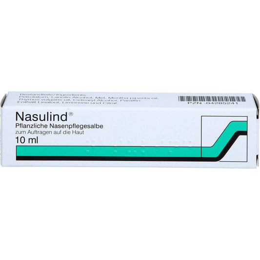 NASULIND Pflanzliche Nasenpflegesalbe 10 ml