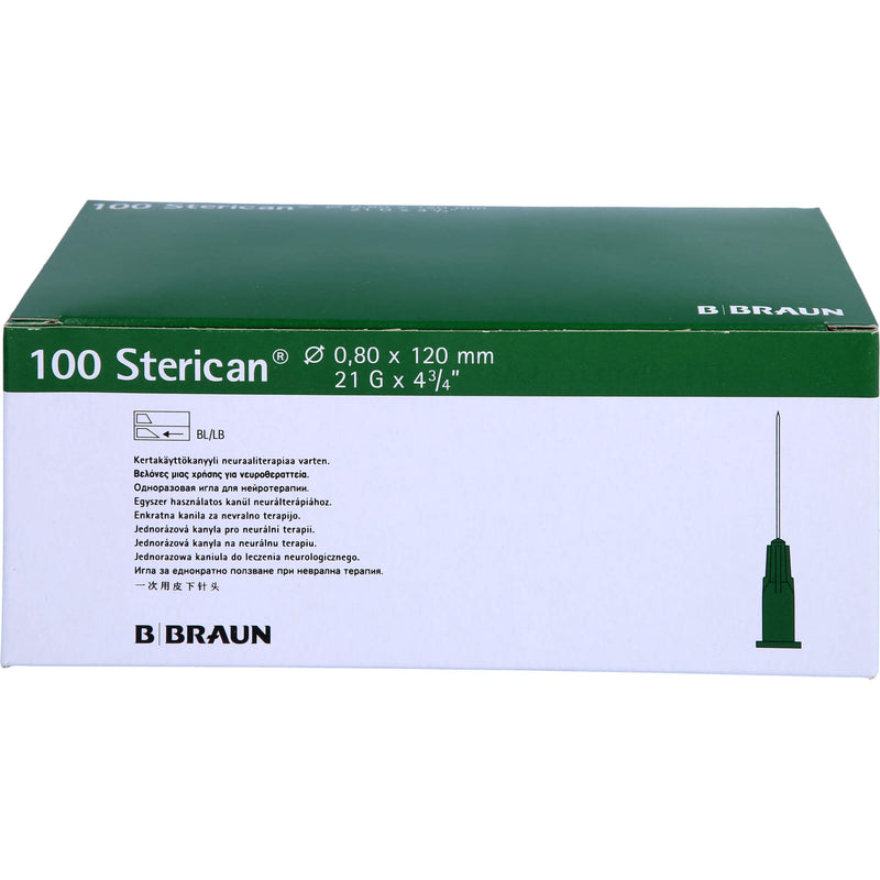 STERICAN 21GX4 4/5 0.8X120 100 St