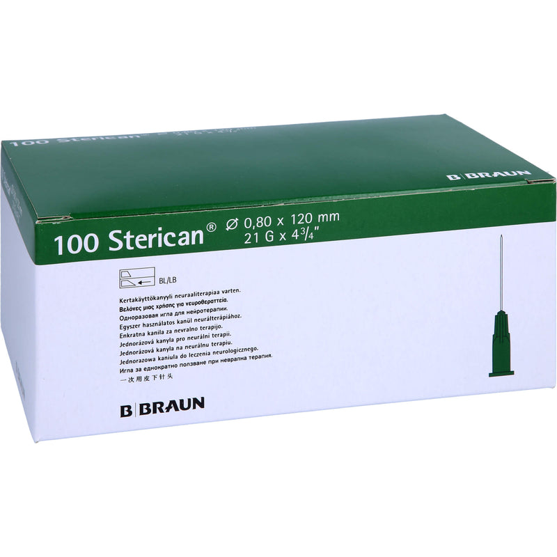 STERICAN 21GX4 4/5 0.8X120 100 St