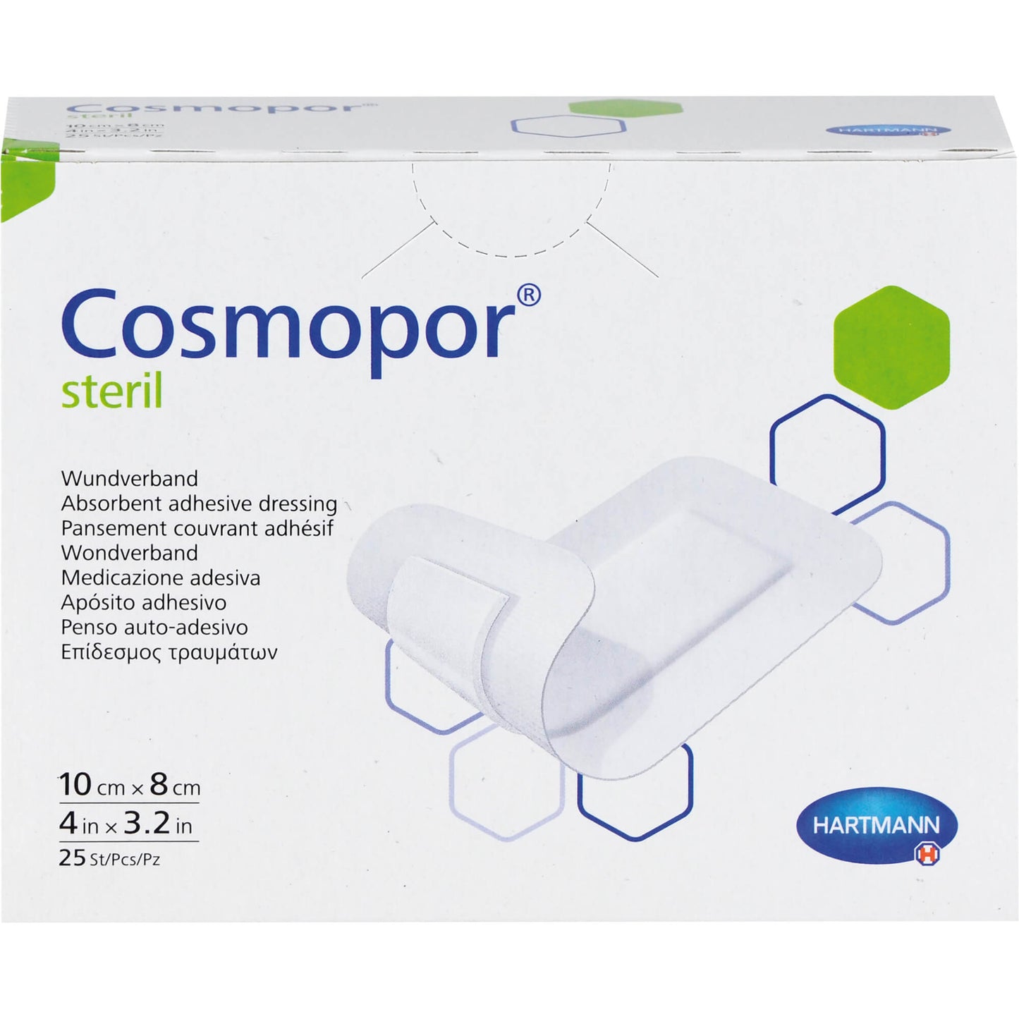 COSMOPOR steril Wundverband 8x10 cm 25 St