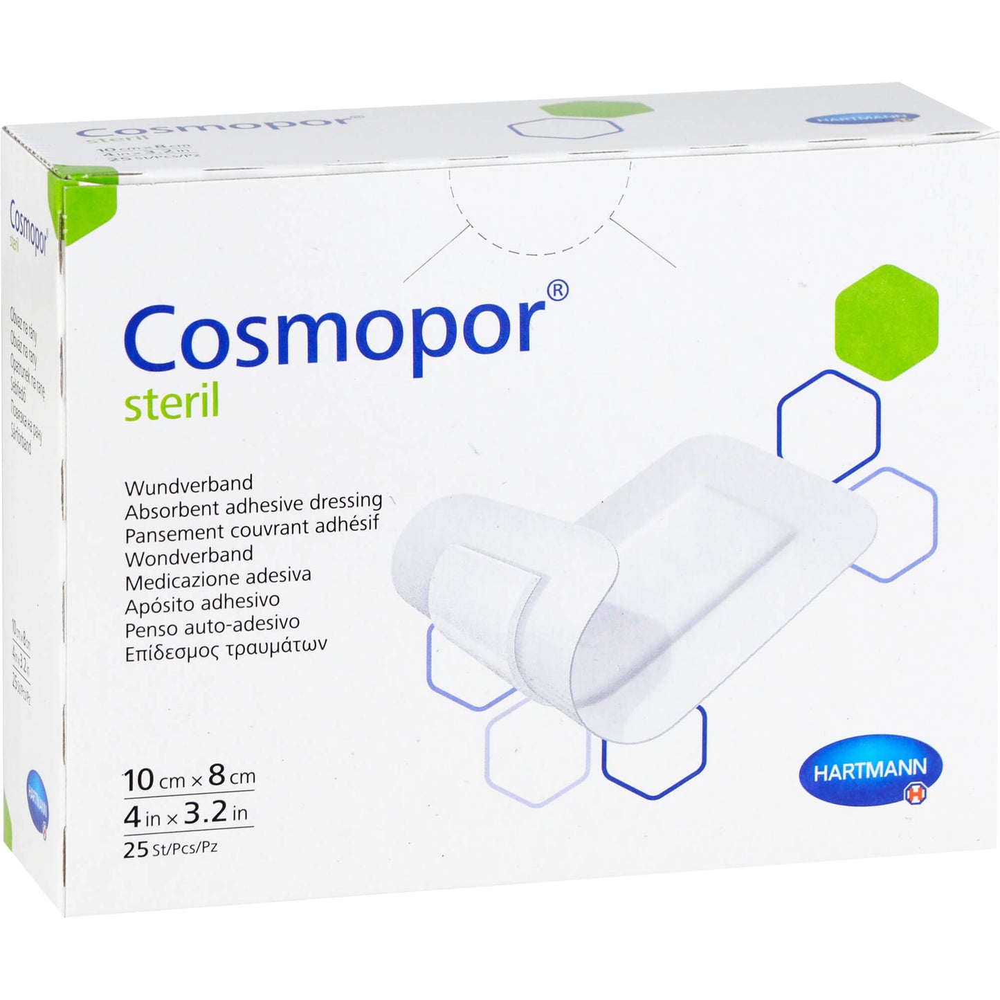 COSMOPOR steril Wundverband 8x10 cm 25 St