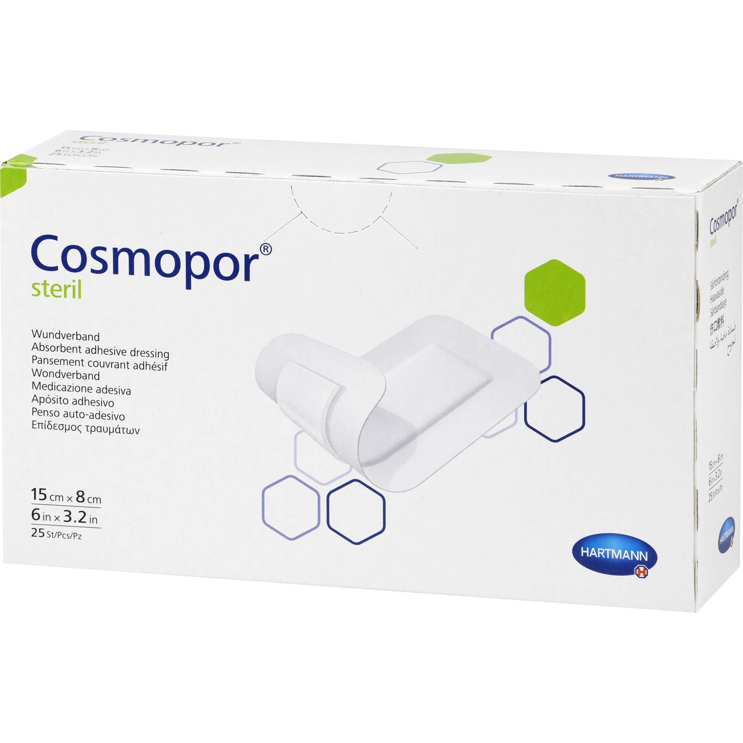 COSMOPOR steril Wundverband 8x15 cm 25 St