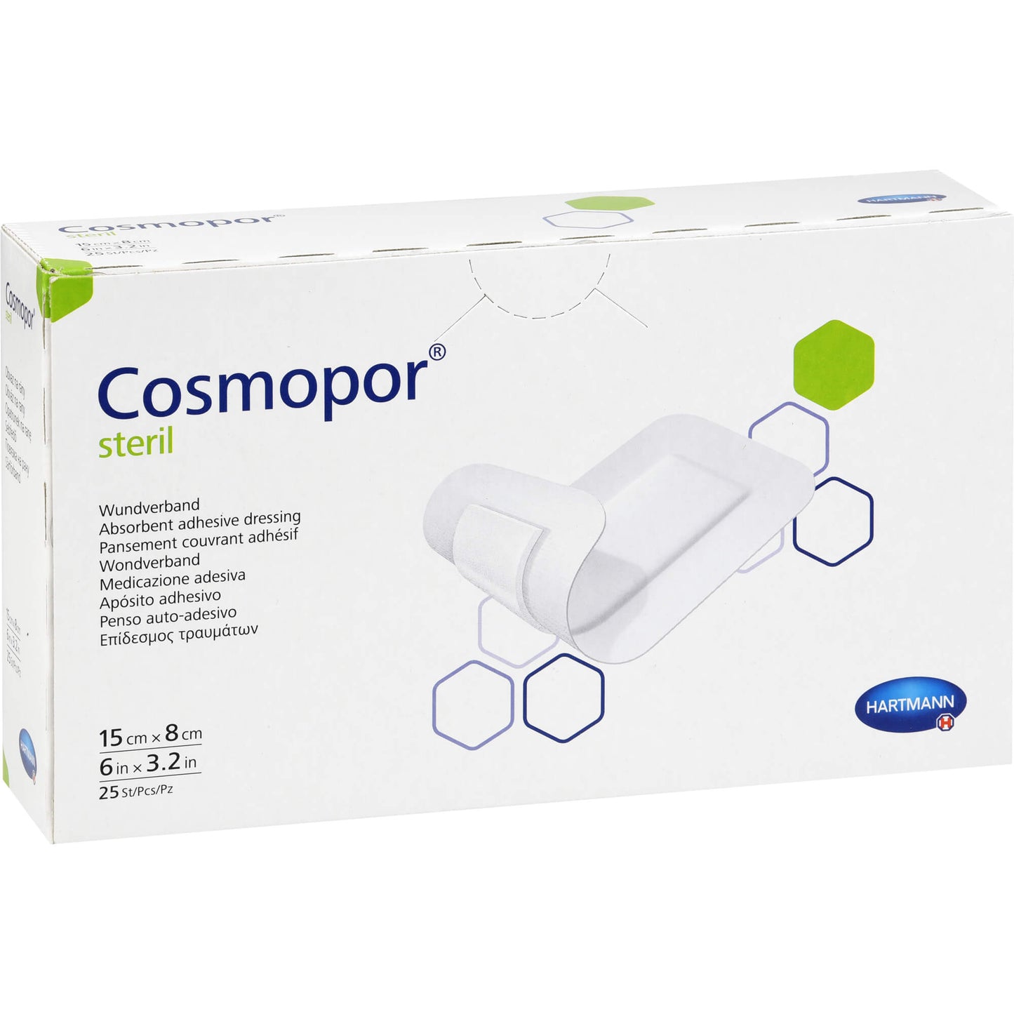 COSMOPOR steril Wundverband 8x15 cm 25 St