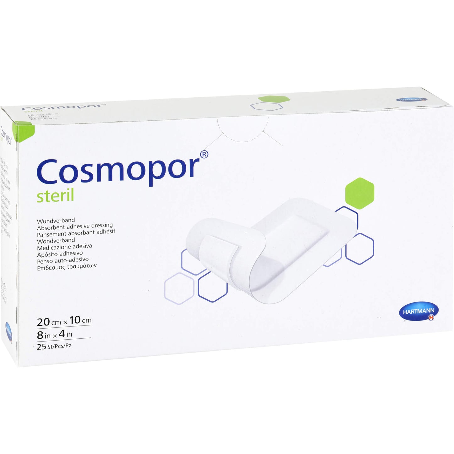COSMOPOR steril Wundverband 10x20 cm 25 St