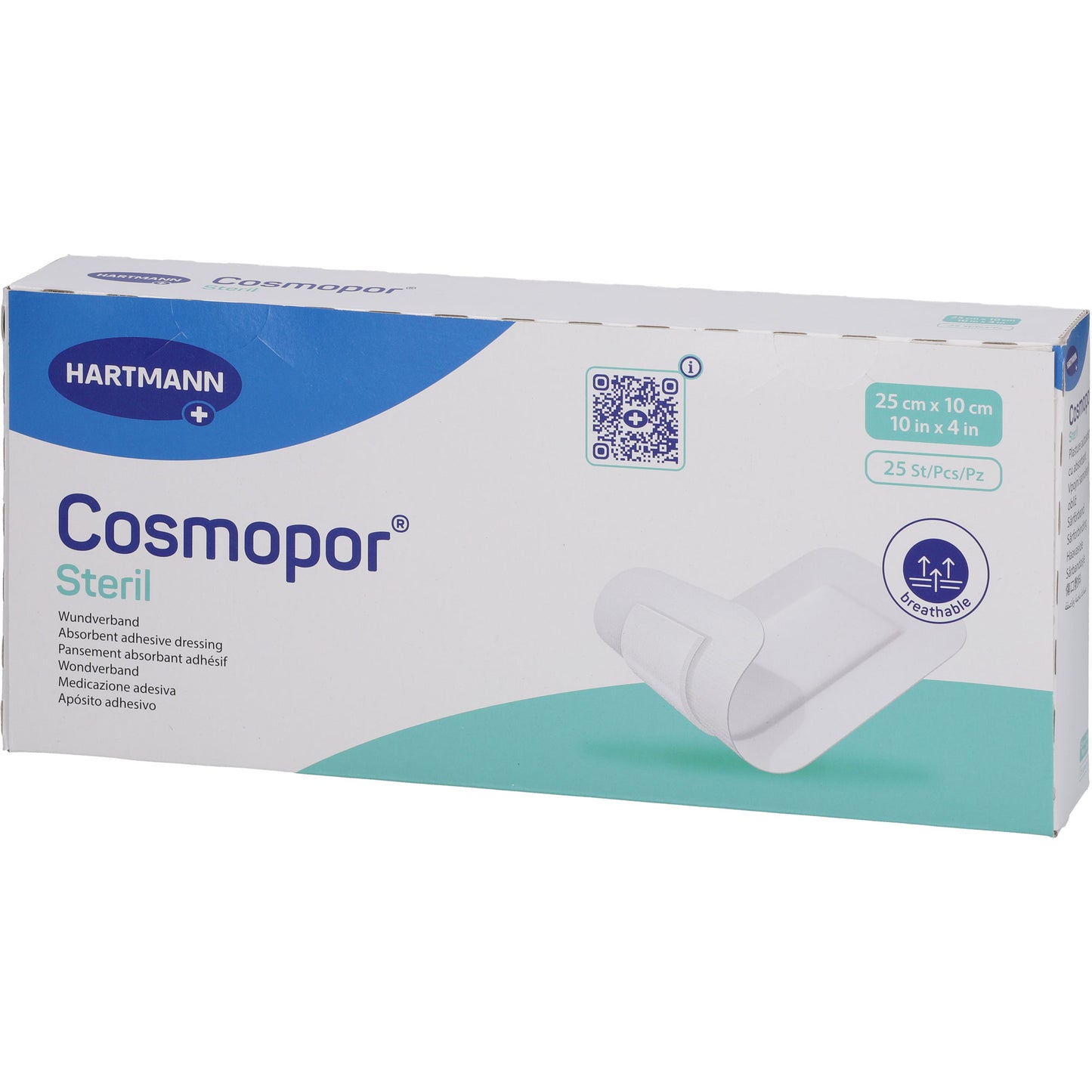 COSMOPOR steril Wundverband 10x25 cm 25 St