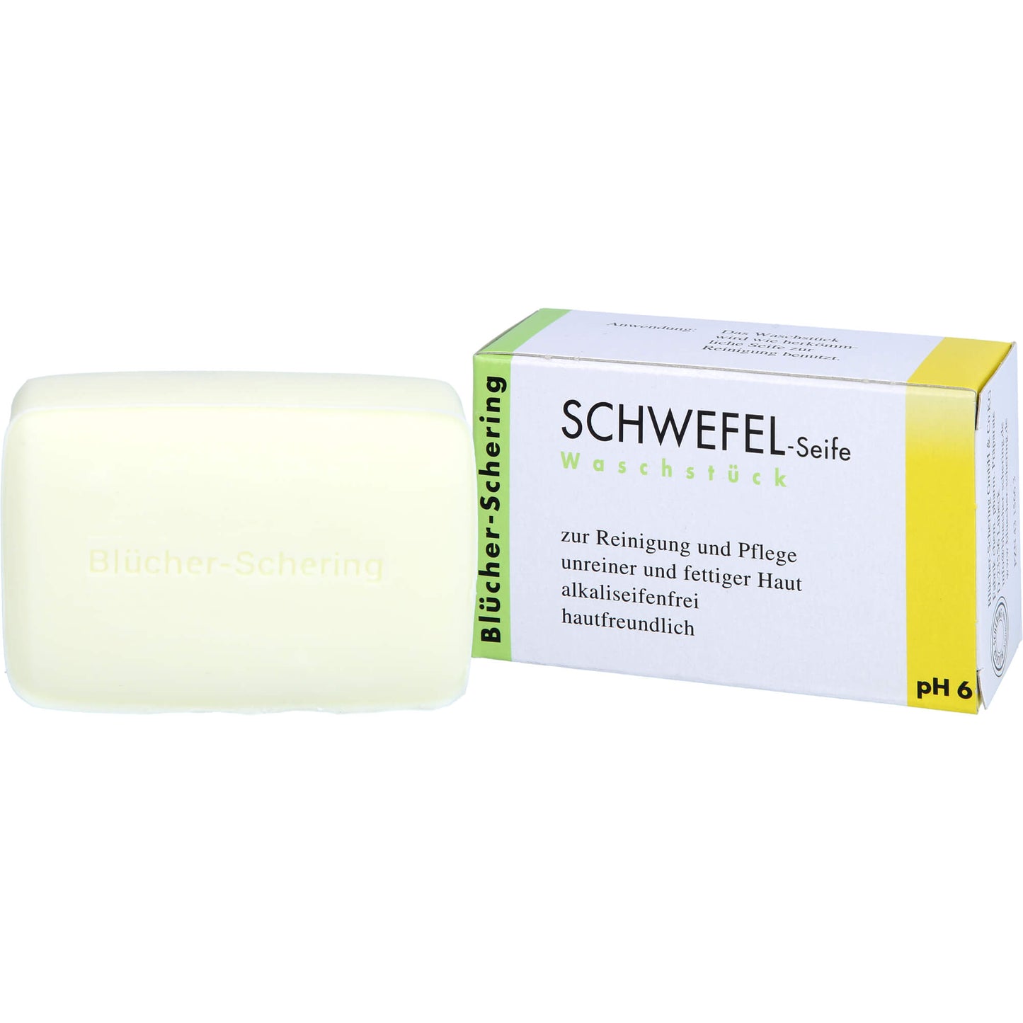 SCHWEFEL SEIFE Blücher Schering 100 g