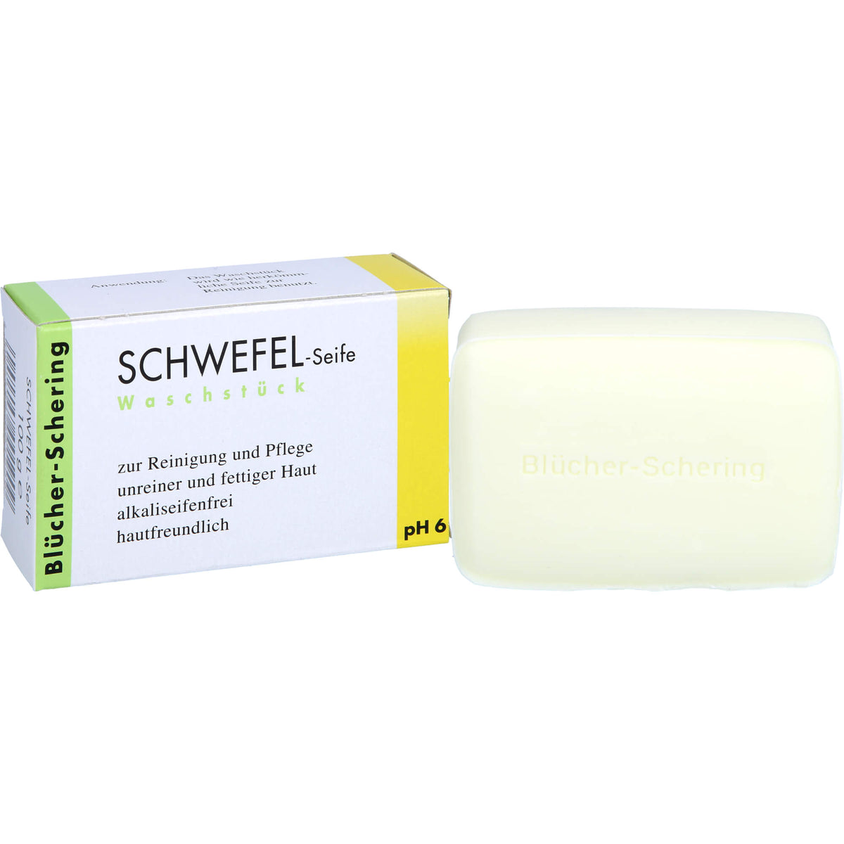 SCHWEFEL SEIFE Blücher Schering 100 g