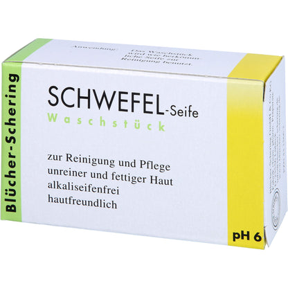 SCHWEFEL SEIFE Blücher Schering 100 g