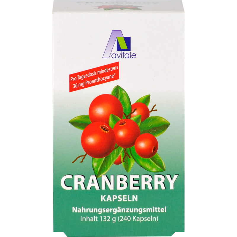 CRANBERRY KAPSELN 400MG 240 St