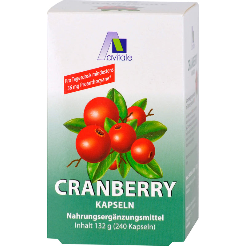 CRANBERRY KAPSELN 400MG 240 St