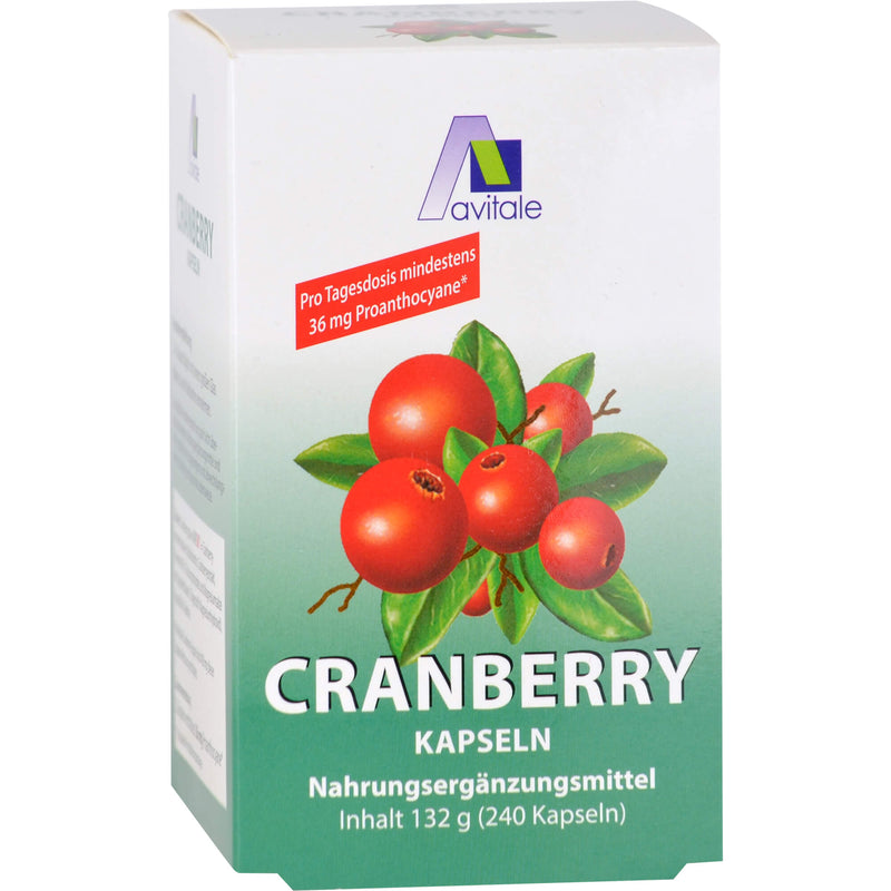 CRANBERRY KAPSELN 400MG 240 St
