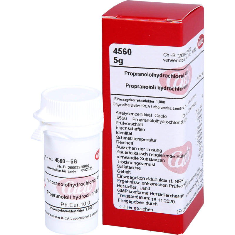 PROPRANOLOLHYDROCHLOR API 5 g