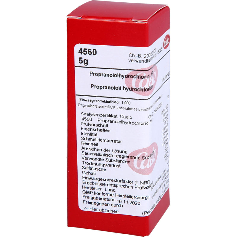 PROPRANOLOLHYDROCHLOR API 5 g