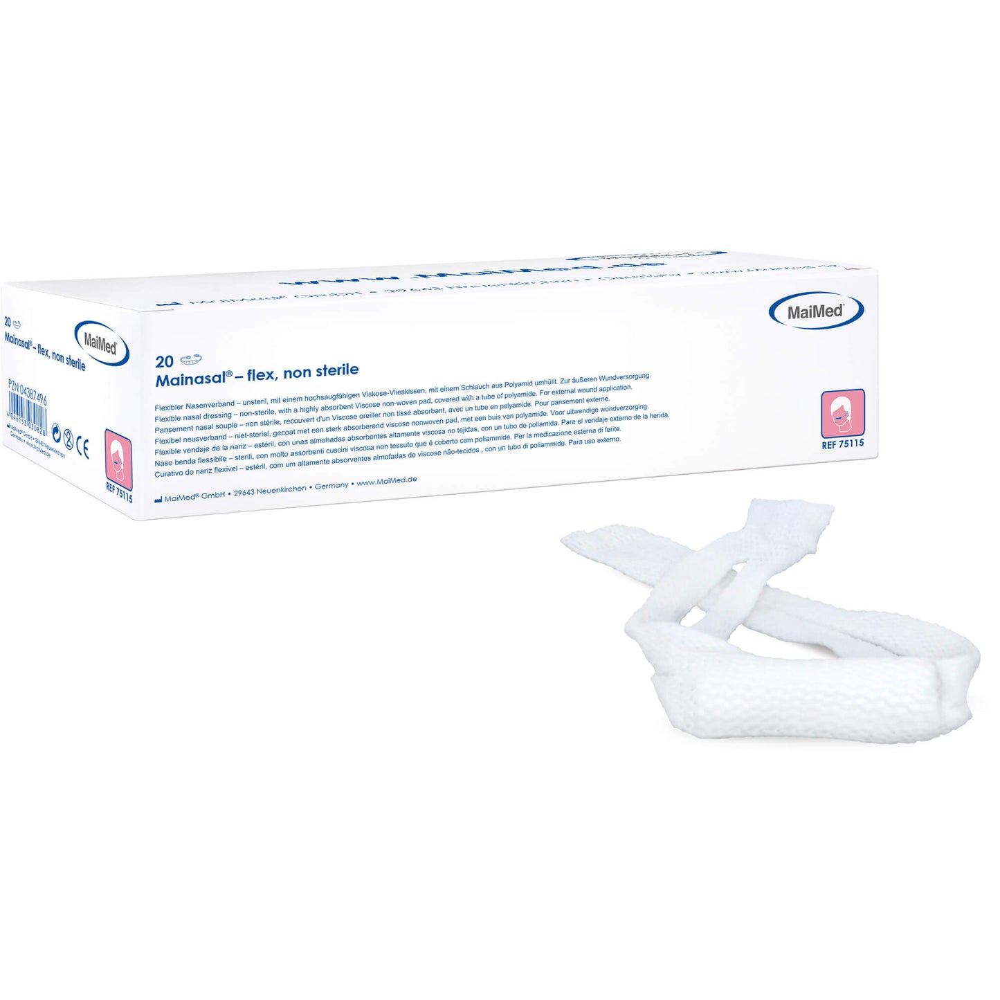 MAINASAL flex Nasenverband unsteril 20 St