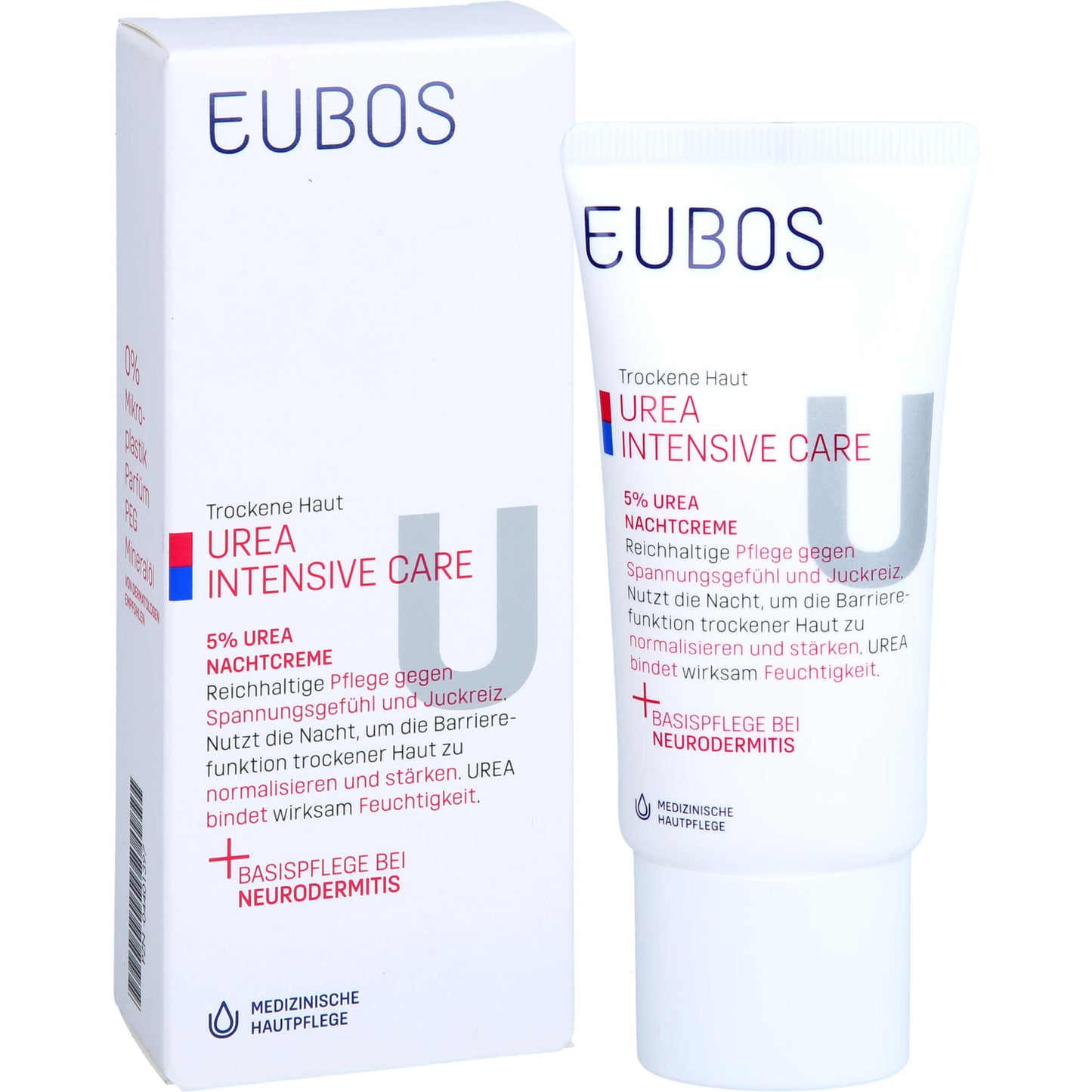 EUBOS TROCKENE Haut Urea 5% Nachtcreme 50 ml
