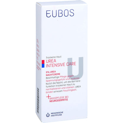 EUBOS TROCKENE Haut Urea 5% Nachtcreme 50 ml