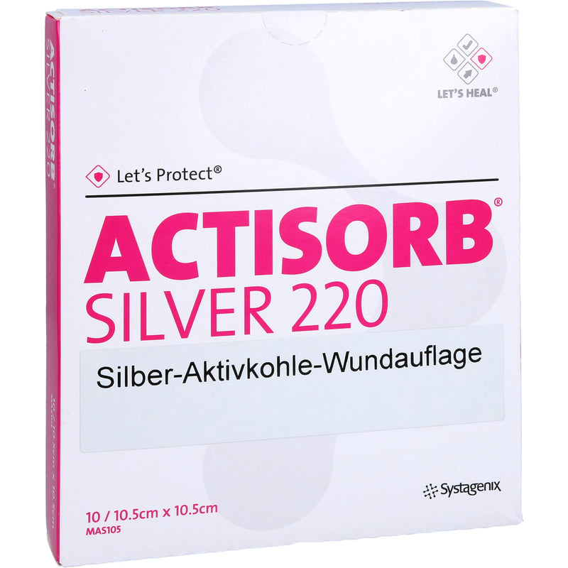 ACTISORB 220 SIL 10.5X10.5 10 St