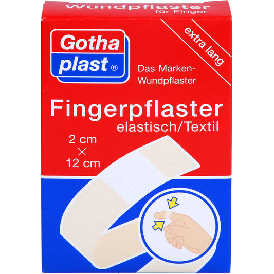GOTHAPLAST Fingerverband 2x12 cm elastisch 5X2 St