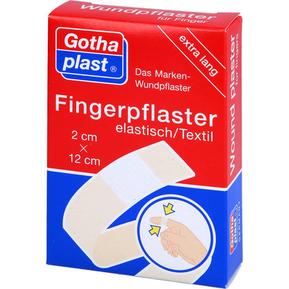 GOTHAPLAST Fingerverband 2x12 cm elastisch 5X2 St