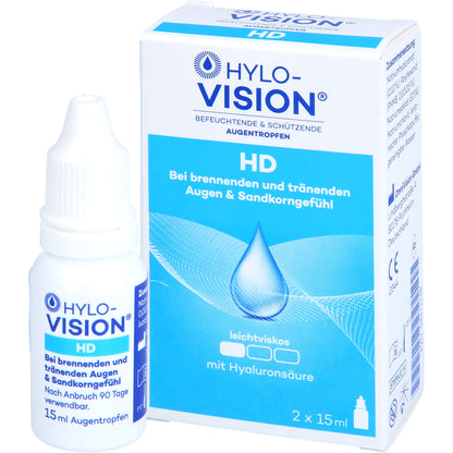 HYLO-VISION HD Augentropfen 2X15 ml