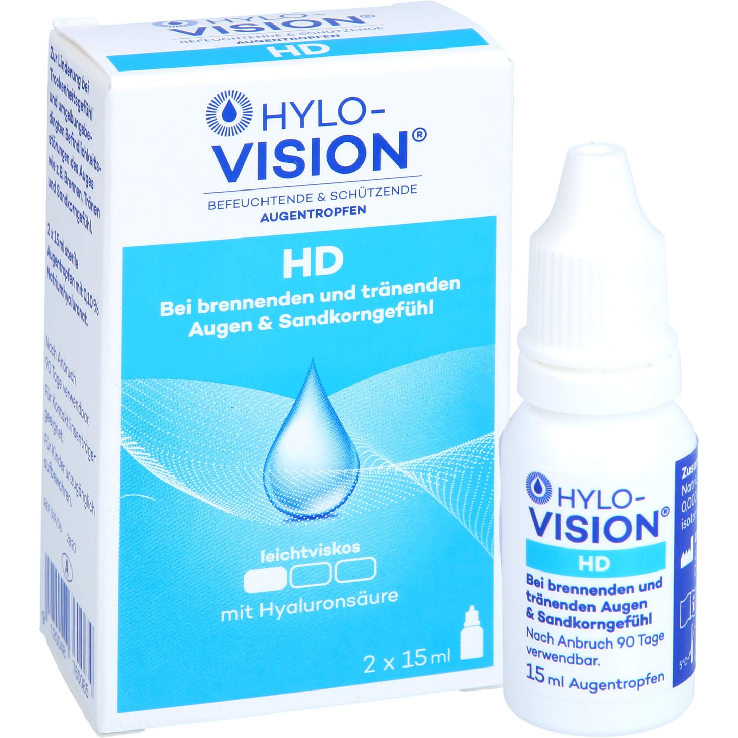 HYLO-VISION HD Augentropfen 2X15 ml
