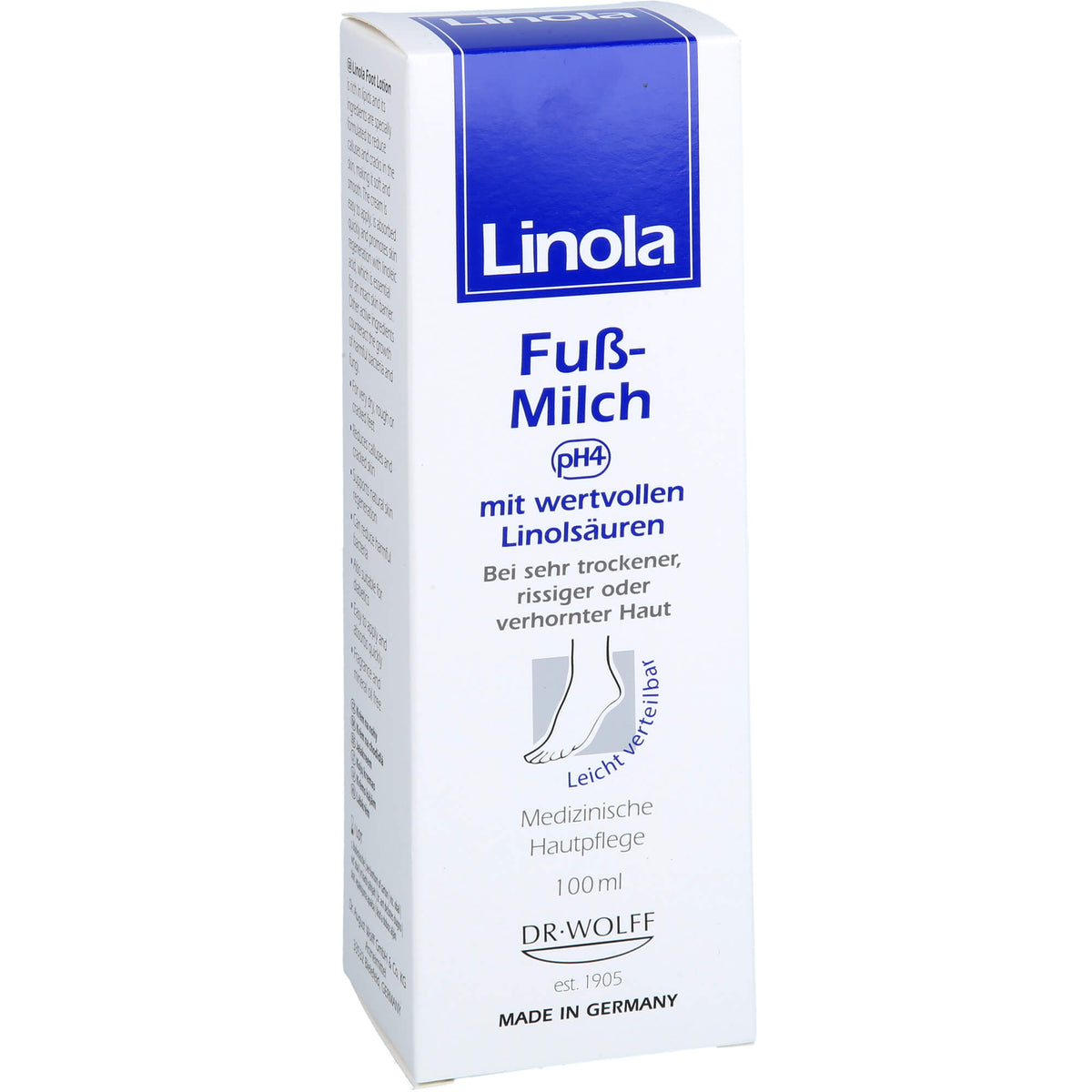 LINOLA Fuß-Milch 100 ml
