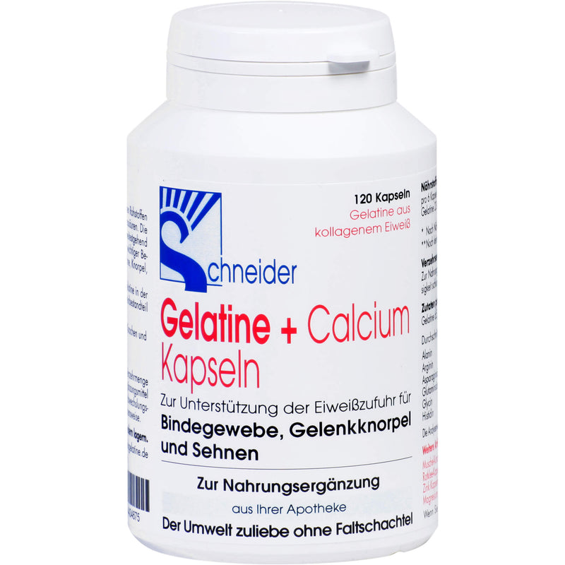 GELATINE + CALCIUM KAPSELN 120 St