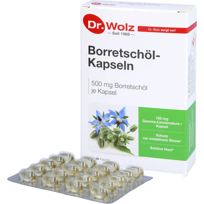 BORRETSCHÖL KAPSELN Dr.Wolz 60 St