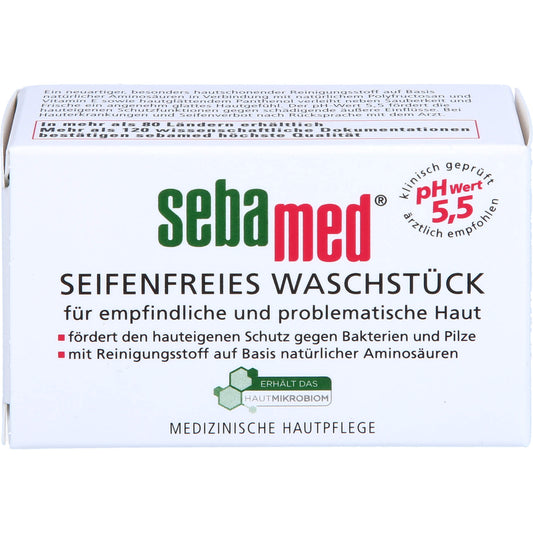 SEBAMED seifenfreies Waschstück 50 g